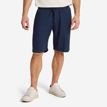 Tuxer JAMIE LINEN SHORTS NAVY BL