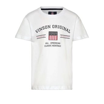 Vinson MANUEL JR TEE WHITE