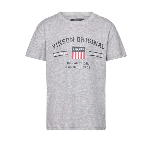 Vinson MANUEL JR TEE GREY MEL