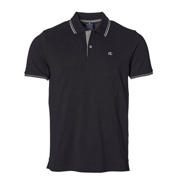 Champion LT COTTON POLO BLACK