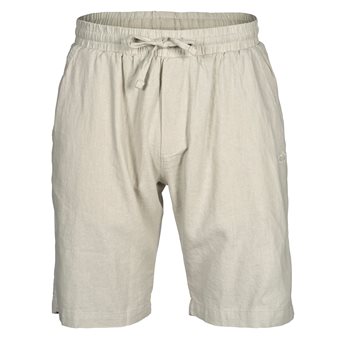 Tuxer JAMIE LINEN SHORTS STONE