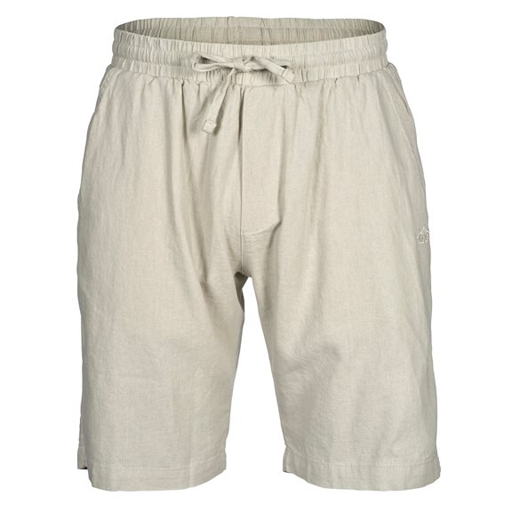 Tuxer JAMIE LINEN SHORTS STONE