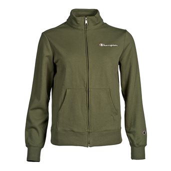 Champion LEGACY W ZIP CREW GREEN