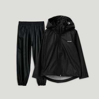 Tretorn PACKABLE JR RAIN SET BLACK