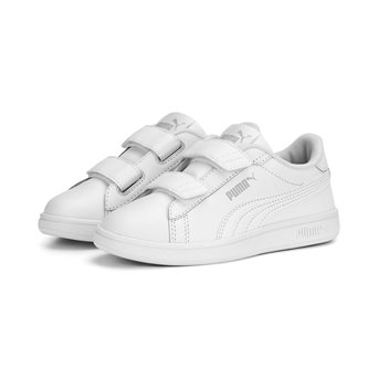 Puma SMASH 3.0 JR VEL WHT/WHT