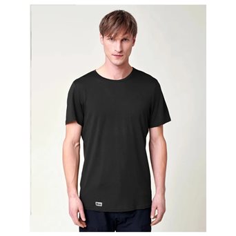 Röyk MERINO TEE BLACK