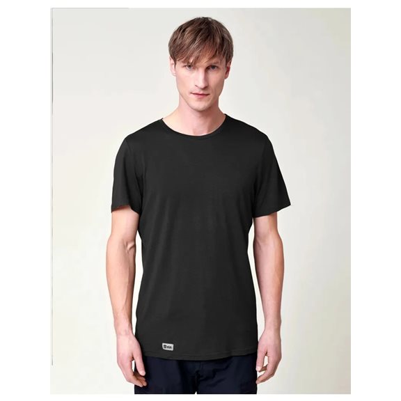 Röyk MERINO TEE BLACK