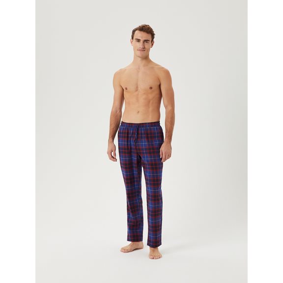 Björn Borg CORE FLANELL PANT NAVY/RED