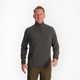 Tuxer PAUL MERINO 1/4 ZIP CARBON