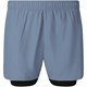 Endurance KROS 2IN1 SHORTS FLINT STO