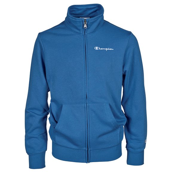 Champion FULL ZIP JR SWEAT BLUE