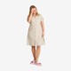 Tuxer CHERYL LINEN DRESS STONE