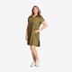 Tuxer CHERYL LINEN DRESS OLIVE B