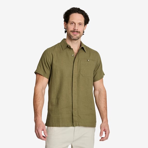 Tuxer FALCON LINEN SHIRT OLIVE B