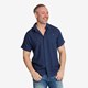 Tuxer FALCON LINEN SHIRT NAVY BL