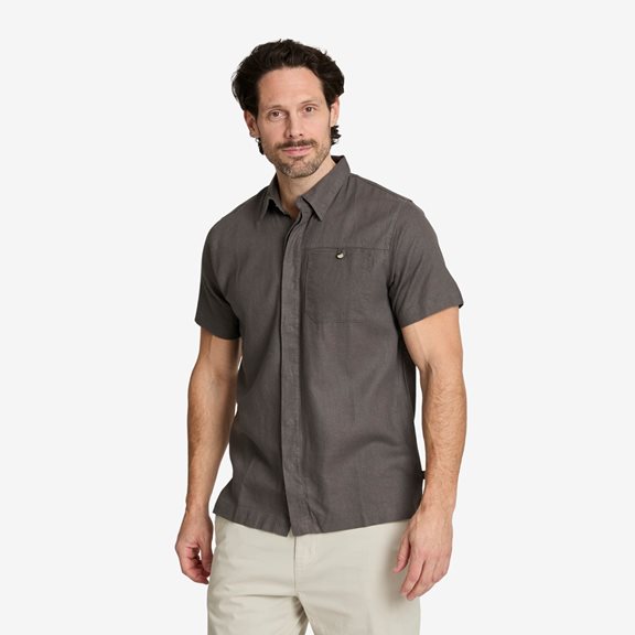 Tuxer FALCON LINEN SHIRT GUNMETA