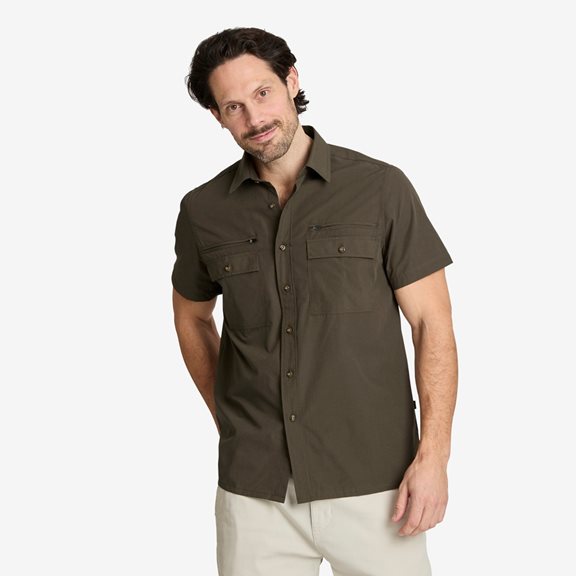 Tuxer IDAHO SS SHIRT DK OLIVE