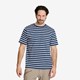 Tuxer JEFF POCKET TEE NAVY STRIP