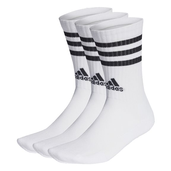 Adidas 3S CREW SOCK 3P WHITE/BLK