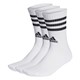 Adidas 3S CREW SOCK 3P WHITE/BLK