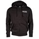 Puma FULL ZIP HOOD BLACK/WHITE