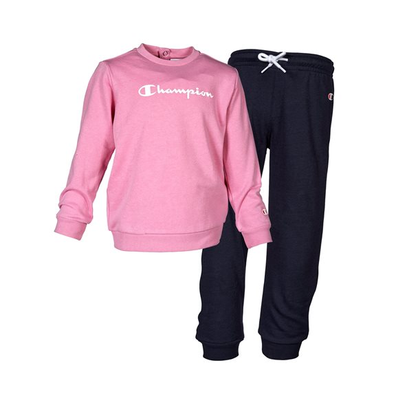 Champion INFANT CREW SET PINK
