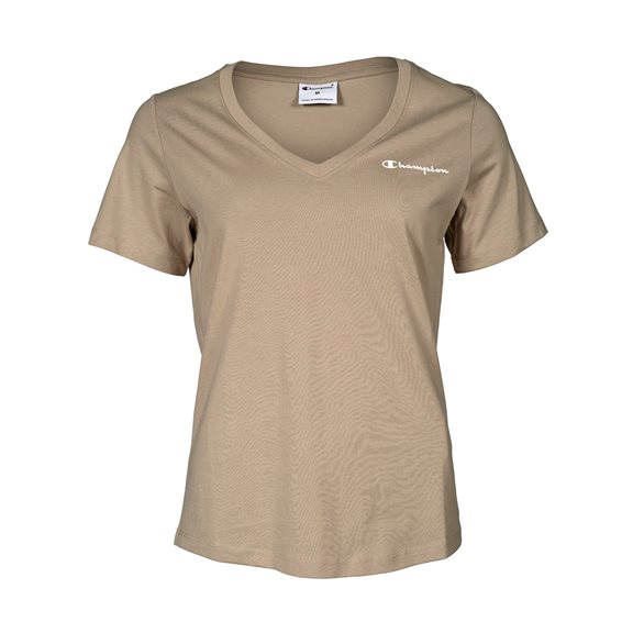 Champion V-NECK TEE W BEIGE