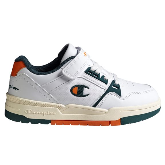 Champion RD18 LOW JR PS VEL WHT/GRN