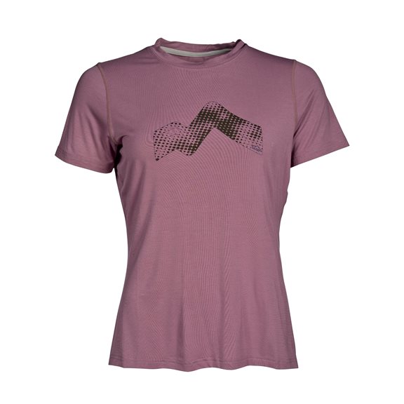 Tuxer CARLY W BAMBOO TEE DUSKY O