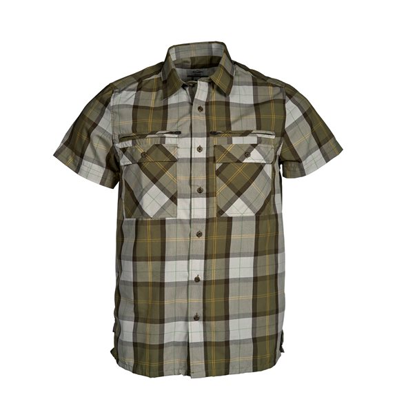 Tuxer IOWA SHIRT OLIVINE CHECK