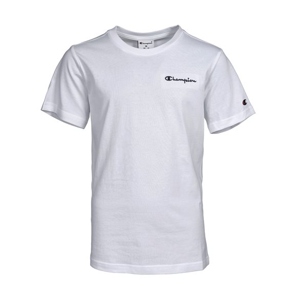 Champion SMALL LOGO JR TEE WHITE