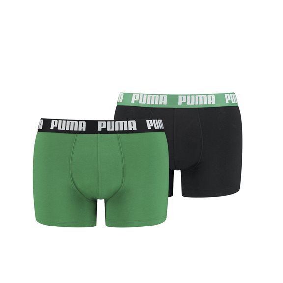 Puma 2P BASIC BOXER GREEN/BLACK