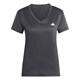 Adidas WE MIN V-NECK W TEE BLACK