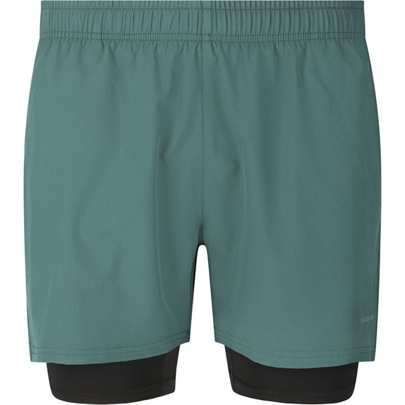 Endurance KROS 2IN1 SHORTS SILV PINE