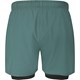 Endurance KROS 2IN1 SHORTS SILV PINE