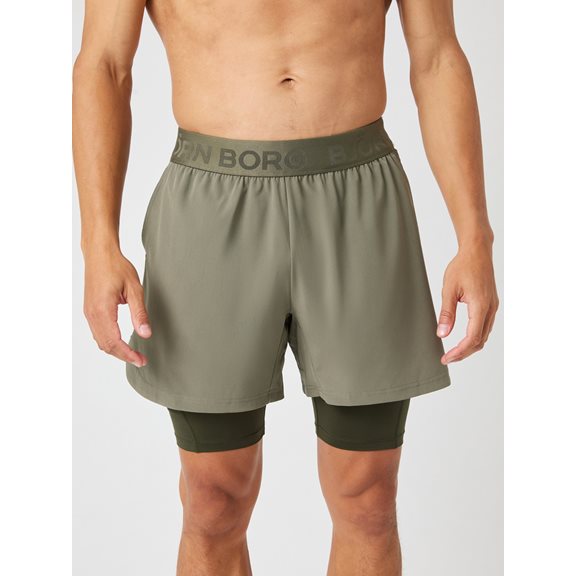 Björn Borg BORG 2IN1 SHORTS DUSTY OLI