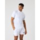 Björn Borg MOCK NECK TEE WHITE