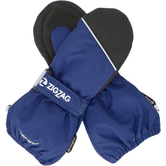 ZigZag SHILDON WP MITTENS BLUE