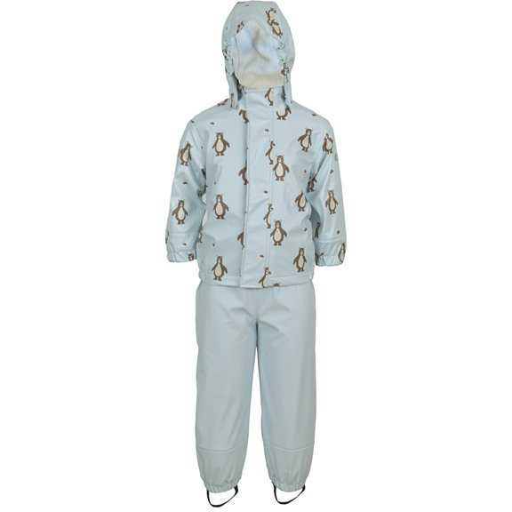 True North PU FLEECE SET BLUE COMB
