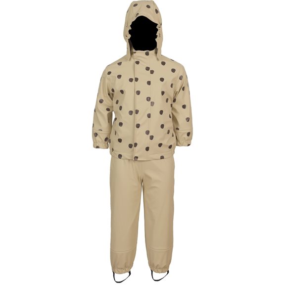 True North PU FLEECE SET BEIGE COMB
