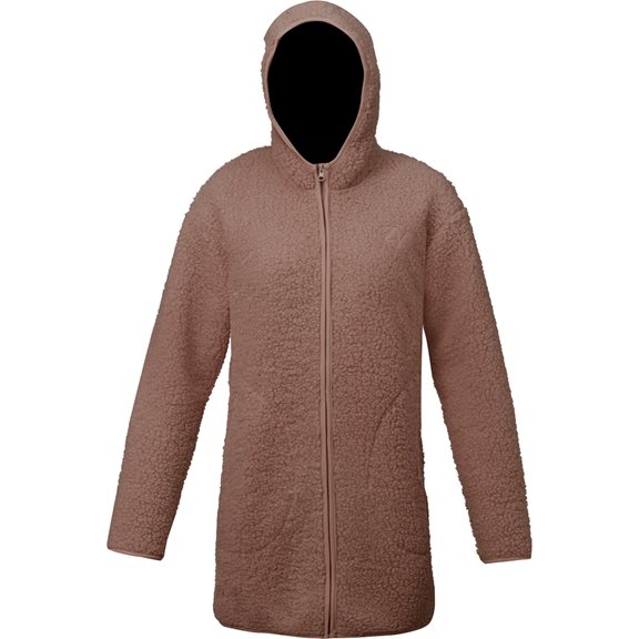 Zink HULDA LONG PILE JKT WALNUT