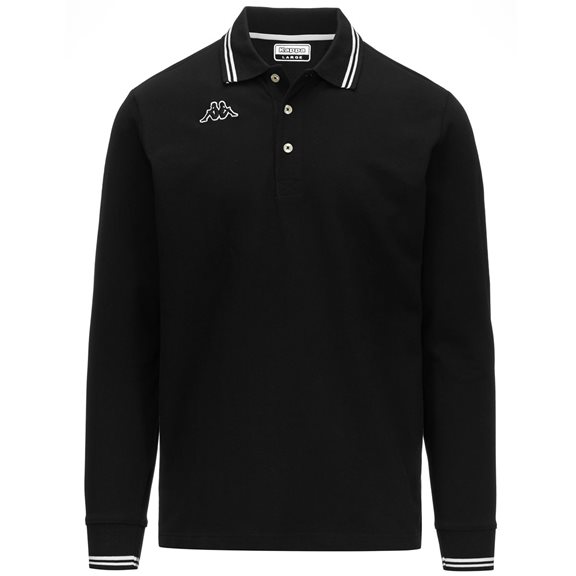 Kappa MALTAX LS POLO BLACK