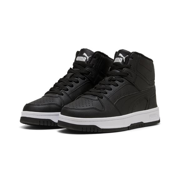 Puma RB SLAM MID JR WTR BLK/WHT