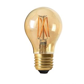 Normallampa LED 3-steg guld Elect 220-55lm 2000K