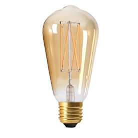 Edison LED E27 3-steg guld 220-25lm 2000K