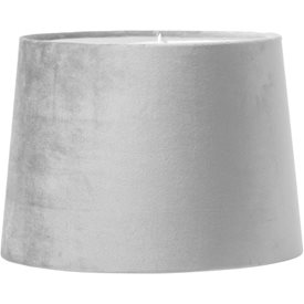 Sofia lampskärm Sammet silvergrå 20cm