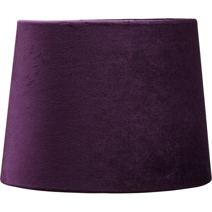 Sofia lampskärm Sammet plommon 20cm