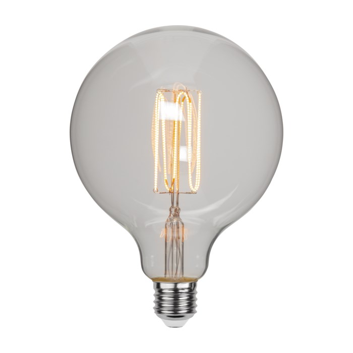 Glob LED klar 125mm E27 200lm 1800K dimbar