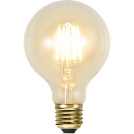 Globlampa LED klar 80 140Lm E27 2100K dimbar