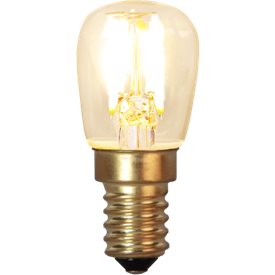 Päron LED E14 klar 60lm 2100K Dimbar